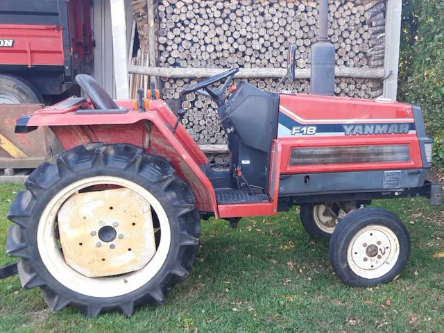 Yanmar f18 minitractor 2wd - afbeelding 2 van  9