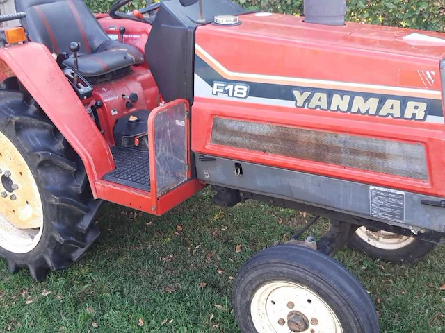 Yanmar f18 minitractor 2wd - afbeelding 9 van  9