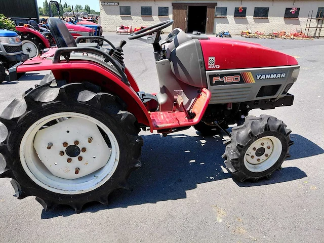 Yanmar f180 vierwielaangedreven minitractor - afbeelding 7 van  13