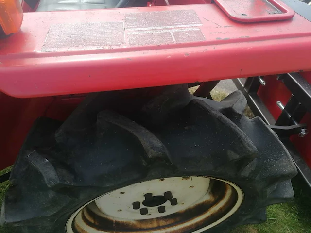 Yanmar fx20d vierwielaangedreven minitractor met kipbak - afbeelding 2 van  16