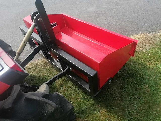 Yanmar fx20d vierwielaangedreven minitractor met kipbak - afbeelding 7 van  16