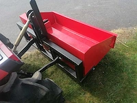 Yanmar fx20d vierwielaangedreven minitractor met kipbak - afbeelding 7 van  16