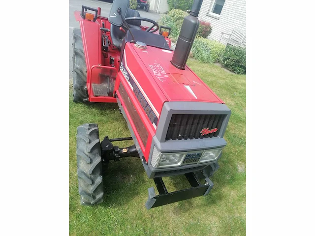 Yanmar fx20d vierwielaangedreven minitractor met kipbak - afbeelding 9 van  16
