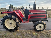 Yanmar fx20d vierwielaangedreven minitractor - afbeelding 6 van  12