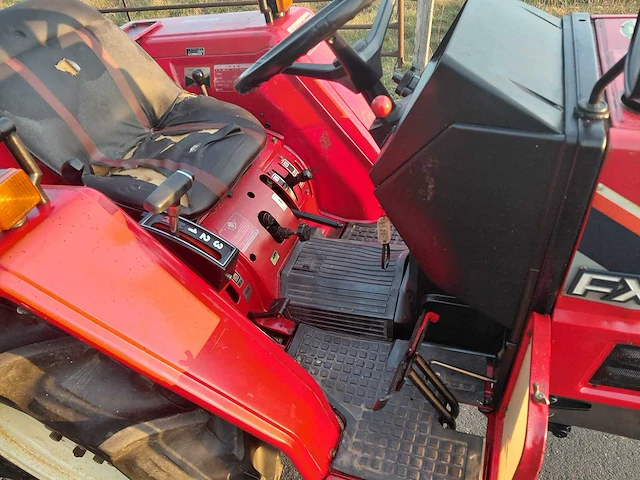 Yanmar fx20d vierwielaangedreven minitractor - afbeelding 9 van  12