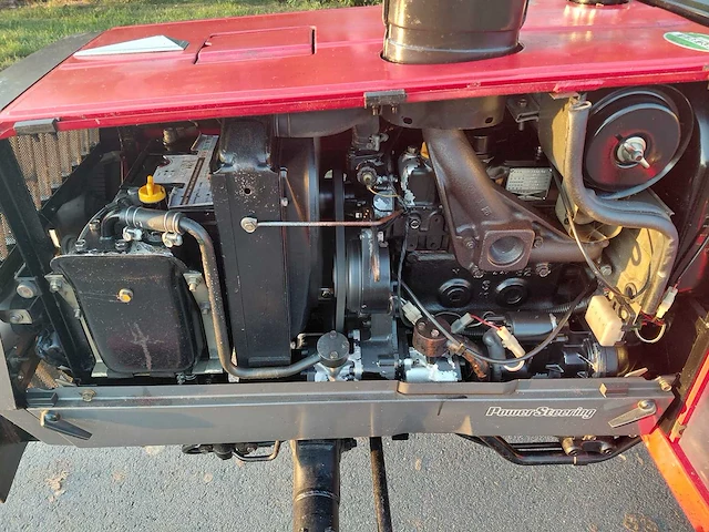 Yanmar fx20d vierwielaangedreven minitractor - afbeelding 11 van  12