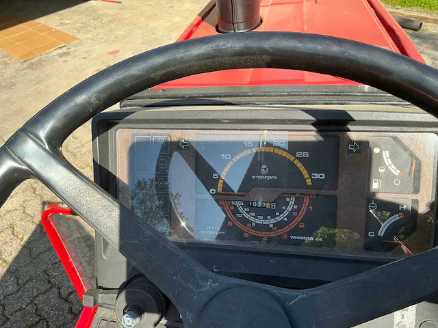 Yanmar fx24 minitractor - afbeelding 9 van  34