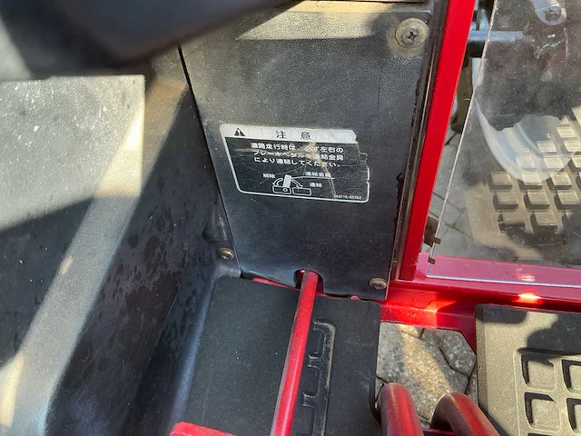 Yanmar fx24 minitractor - afbeelding 27 van  34