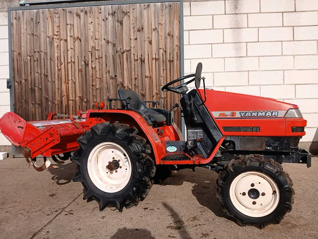 Yanmar ke-3 4x4 minitractor met frees 1,20m - afbeelding 1 van  6