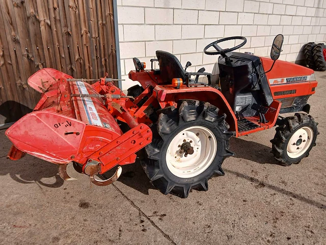 Yanmar ke-3 4x4 minitractor met frees 1,20m - afbeelding 2 van  6
