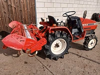 Yanmar ke-3 4x4 minitractor met frees 1,20m - afbeelding 2 van  6