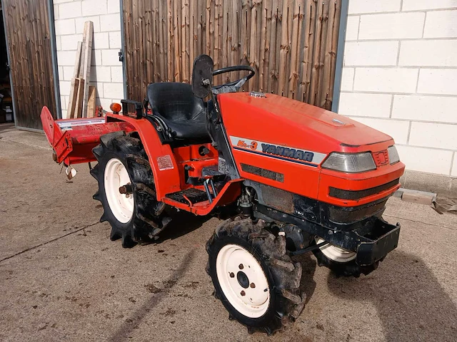 Yanmar ke-3 4x4 minitractor met frees 1,20m - afbeelding 4 van  6
