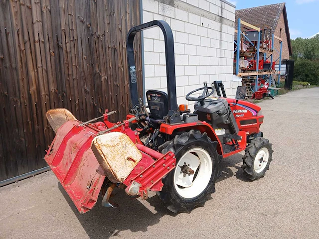 Yanmar ke-60 minitractor 4wd met frees - afbeelding 4 van  7