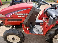 Yanmar ke-60 minitractor 4wd met frees - afbeelding 5 van  7