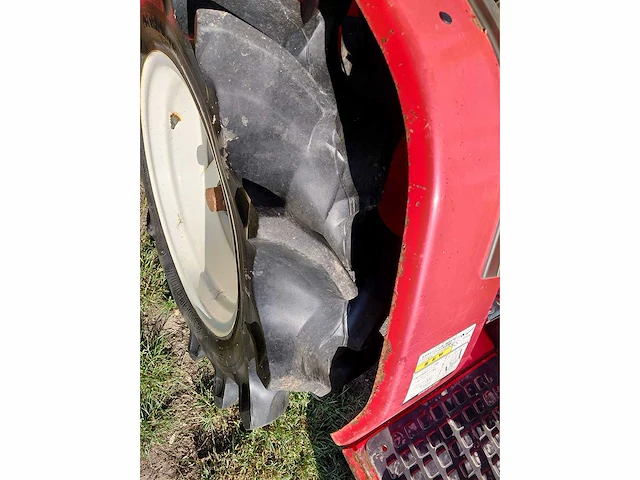 Yanmar ke50 vierwielaangedreven minitractor met grondfrees - afbeelding 11 van  18