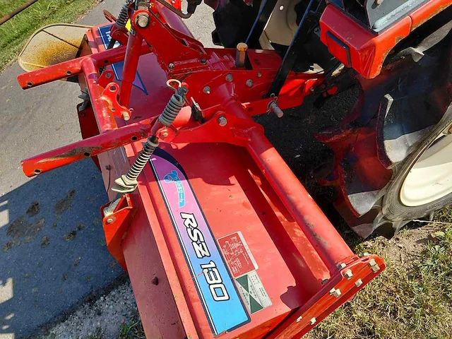 Yanmar ke50 vierwielaangedreven minitractor met grondfrees - afbeelding 14 van  18