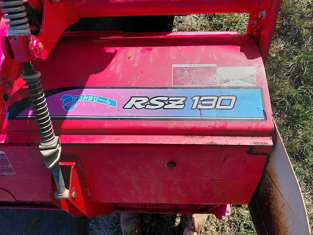 Yanmar ke50 vierwielaangedreven minitractor met grondfrees - afbeelding 16 van  18