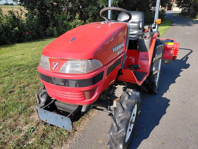 Yanmar ke50 vierwielaangedreven minitractor met grondfrees - afbeelding 2 van  18