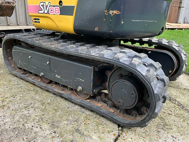 Yanmar sv08 minigraafmachine - afbeelding 7 van  21