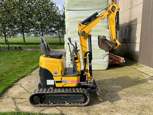 Yanmar sv08 minigraafmachine - afbeelding 16 van  21
