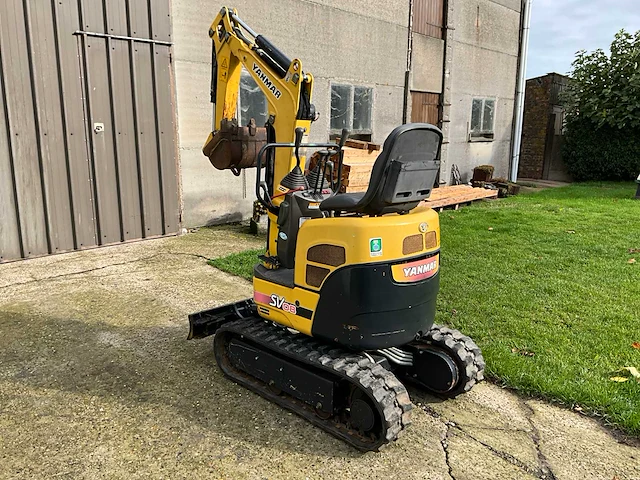 Yanmar sv08 minigraafmachine - afbeelding 19 van  21