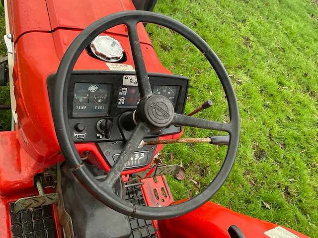 Yanmar ym1720d minitractor - afbeelding 3 van  11