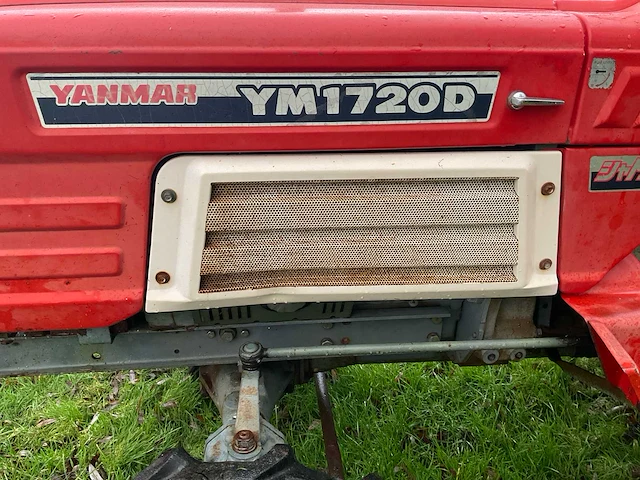 Yanmar ym1720d minitractor - afbeelding 6 van  11