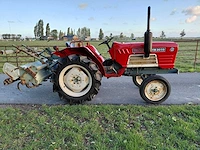 Yanmar ym2010 minitractor met grondfrees - afbeelding 12 van  18