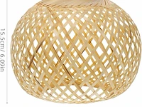 Yarnow 3 stuks rotan lampenkap - afbeelding 2 van  4