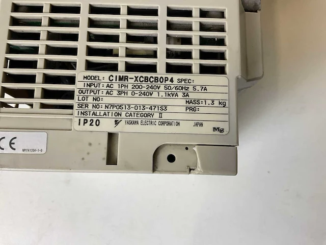 Yaskawa cimr-xcbcb0p4 frequentieregelaar (10x) - afbeelding 4 van  5