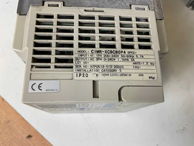 Yaskawa cimr-xcbcb0p4 frequentieregelaar (10x) - afbeelding 5 van  5