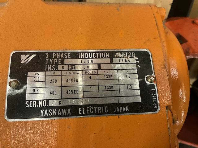 Yaskawa ibbq kettingtakel - afbeelding 5 van  5