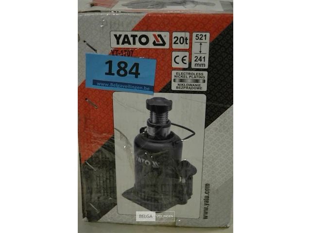 Yato hydraulische krik 20t - afbeelding 3 van  5