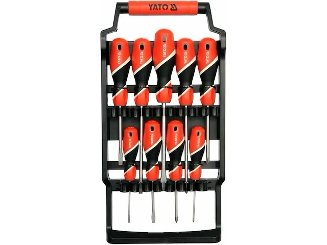 Yato schroevendraaierset 9 delig - afbeelding 1 van  4
