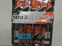 Yato schroevendraaierset 9 delig - afbeelding 2 van  4