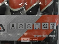 Yato schroevendraaierset 9 delig - afbeelding 4 van  4