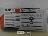 Yato tap en snijmoeren set 32 delig - afbeelding 3 van  5