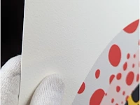 Yayoi kusama (na) - litho gesigneerd bloemencirkel - afbeelding 6 van  8