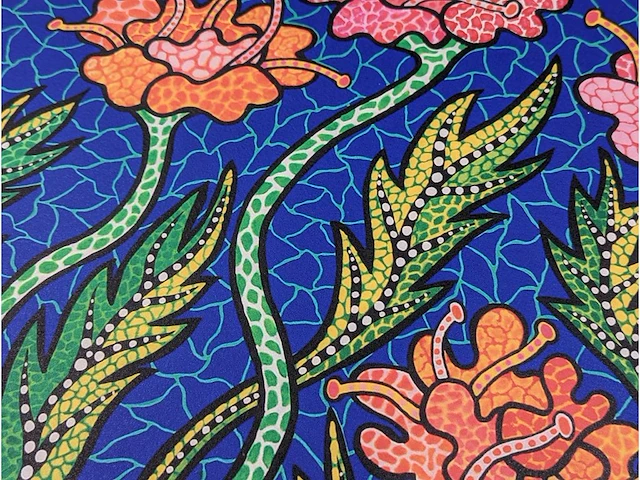 Yayoi kusama (na) - litho gesigneerd bord bloemen 2 - afbeelding 4 van  9
