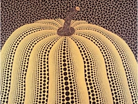 Yayoi kusama (na) - litho gesigneerd pompoenplaat - afbeelding 3 van  8