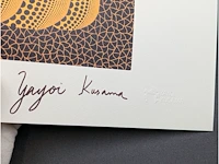 Yayoi kusama (na) - litho gesigneerd pompoenplaat - afbeelding 5 van  8