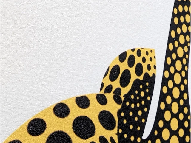 Yayoi kusama (na) - litho gesigneerd pompoenplaat - afbeelding 5 van  10
