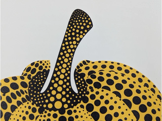 Yayoi kusama (na) - litho gesigneerd pompoenplaat - afbeelding 7 van  10