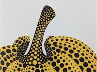 Yayoi kusama (na) - litho gesigneerd pompoenplaat - afbeelding 7 van  10