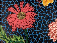Yayoi kusama (na) - litho ondertekend bloemenbord - afbeelding 4 van  9
