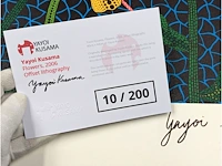 Yayoi kusama (na) - litho ondertekend bloemenbord - afbeelding 9 van  9