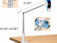 Yayusi overhead telefoonhouder voor video opname - afbeelding 3 van  4