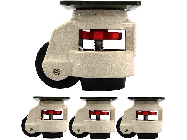 Ybaymy 4 stuks nivelleringsmachinerollen - afbeelding 1 van  5