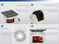 Ybaymy 4 stuks nivelleringsmachinerollen - afbeelding 5 van  5