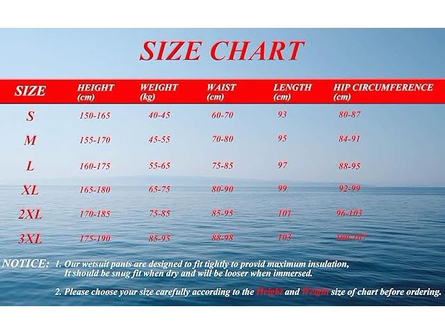 Ydquani neopreen duikbroek (m) - afbeelding 2 van  4